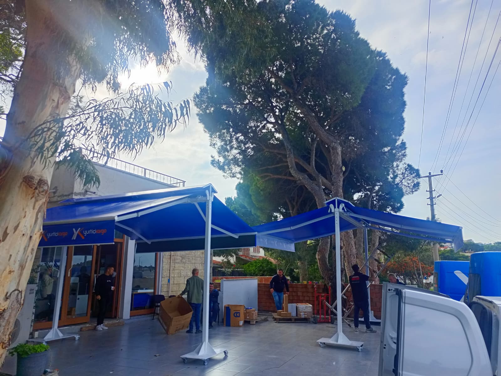 Karşıyaka Tente uygulama fotoğrafı